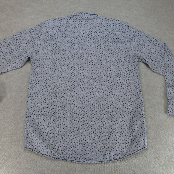 Twills Button Up Shirt Mens XXL Long Sleeve Geometric - Picture 13 of 14